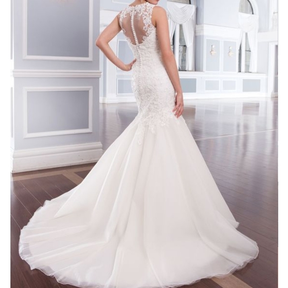 Size 22 mermaid wedding dress - Picture 8 of 8